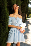 Муселинова рокля From Pinterest / Blue