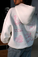 Hoodie IN A DREAM / White, white
