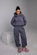 Hoodie GOOD KARMA / Misty Grey