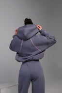 Hoodie GOOD KARMA / Misty Grey