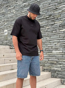 T-shirt Never been regular / All Black
