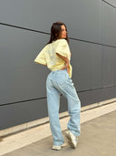 T-shirt Prosecco / Pastel Yellow