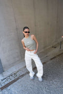 KARMA JEANS / Beige Neutral