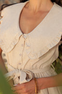 Рокля La La Linen / Beige Melange