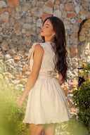 Рокля La La Linen / Beige Melange