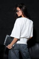 T-shirt Rich Girl / White