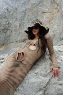 Рокля Beach time / Beige