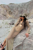 Рокля Beach time / Beige