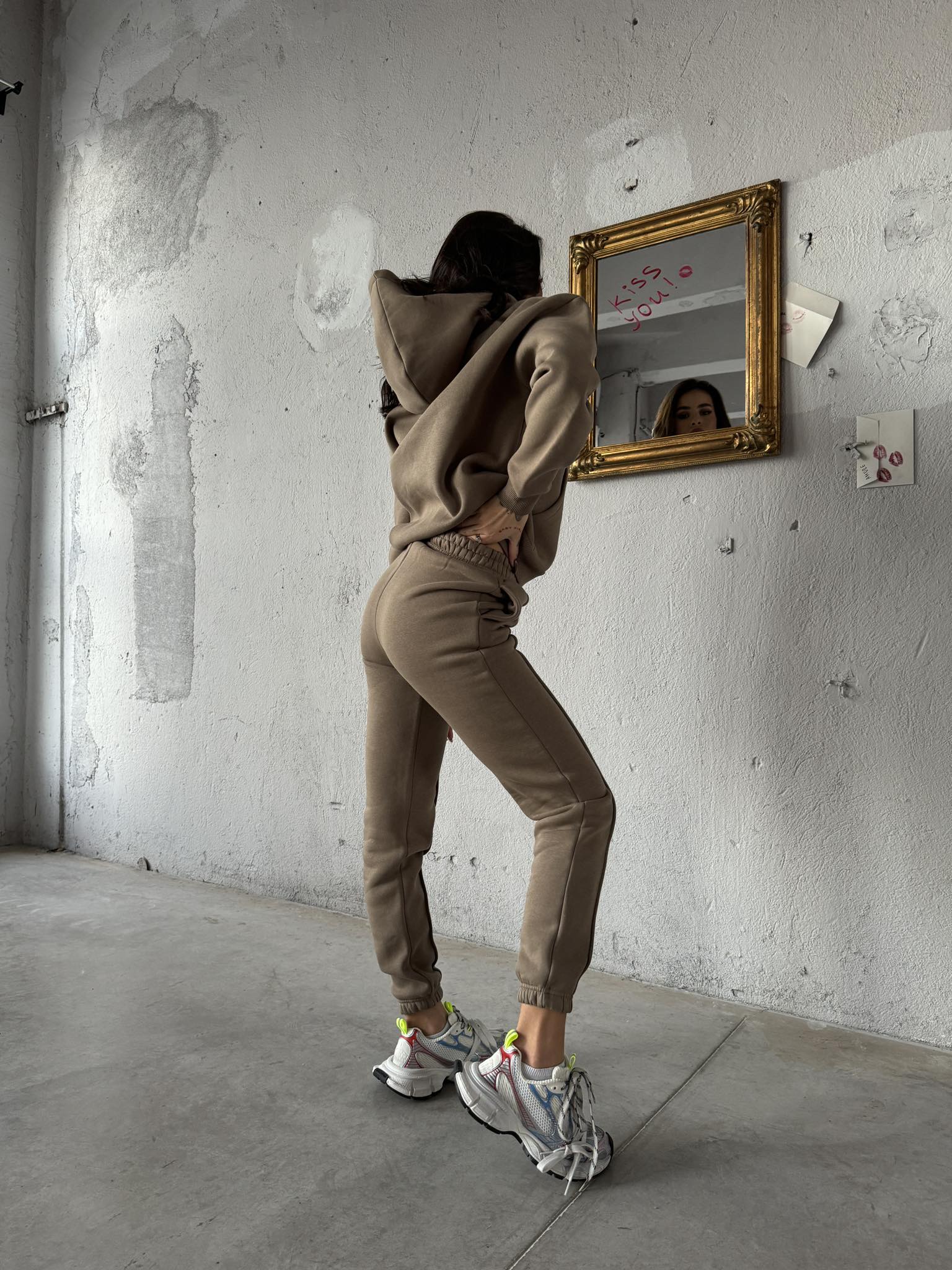 Ватиран сет Будь Собой / Matte Olive Green