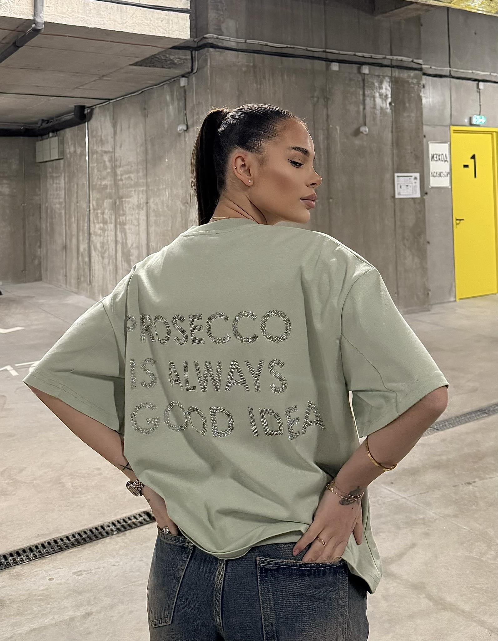 T-shirt PROSECCO / ALOE
