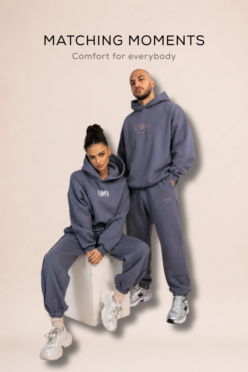 KARMA Cozy set + Мъжки сет FOR THE FEW / Misty Grey