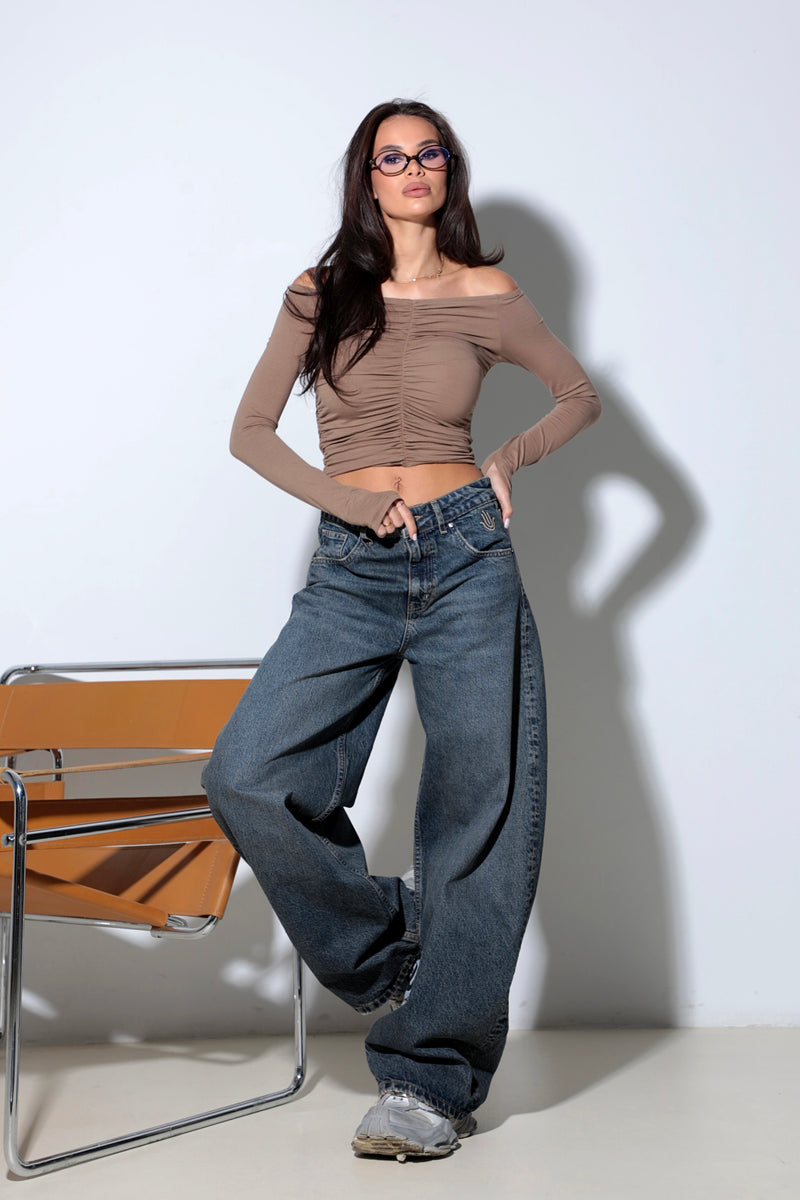 Блуза Effortless Mood / Mocca