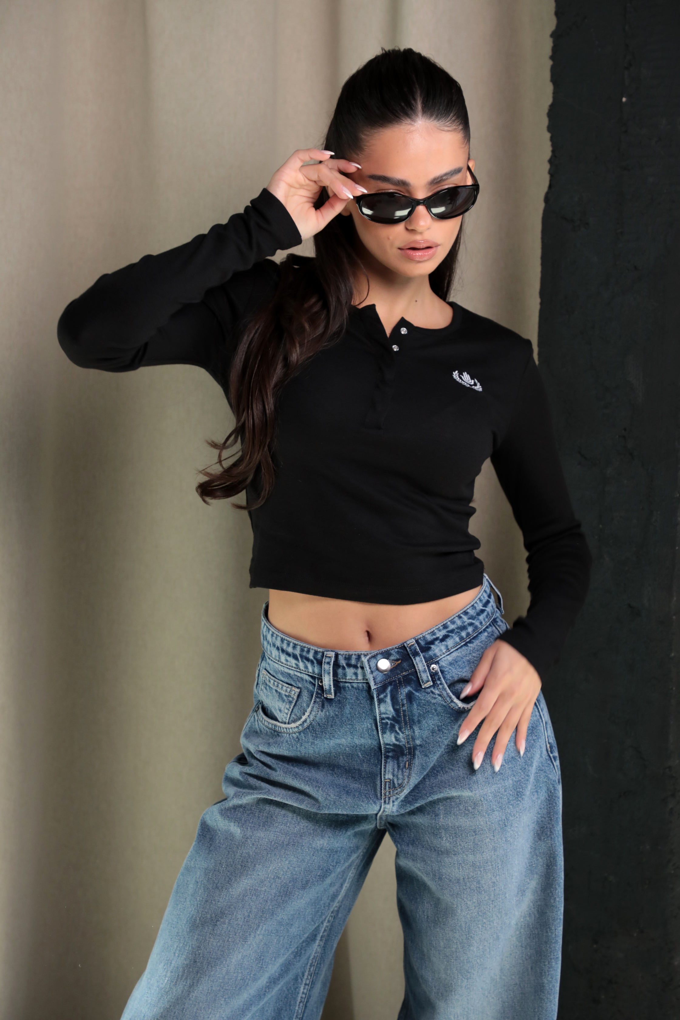 Блуза Feeling myself / Black