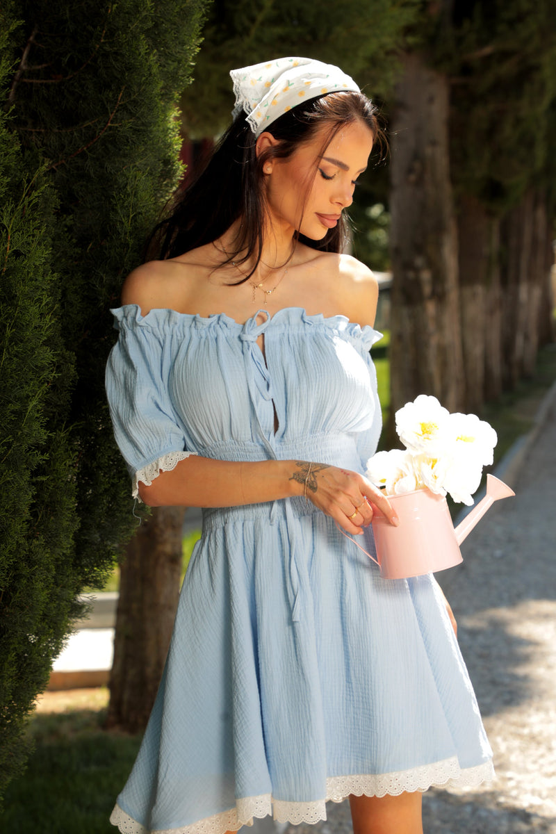 Муселинова рокля From Pinterest / Blue