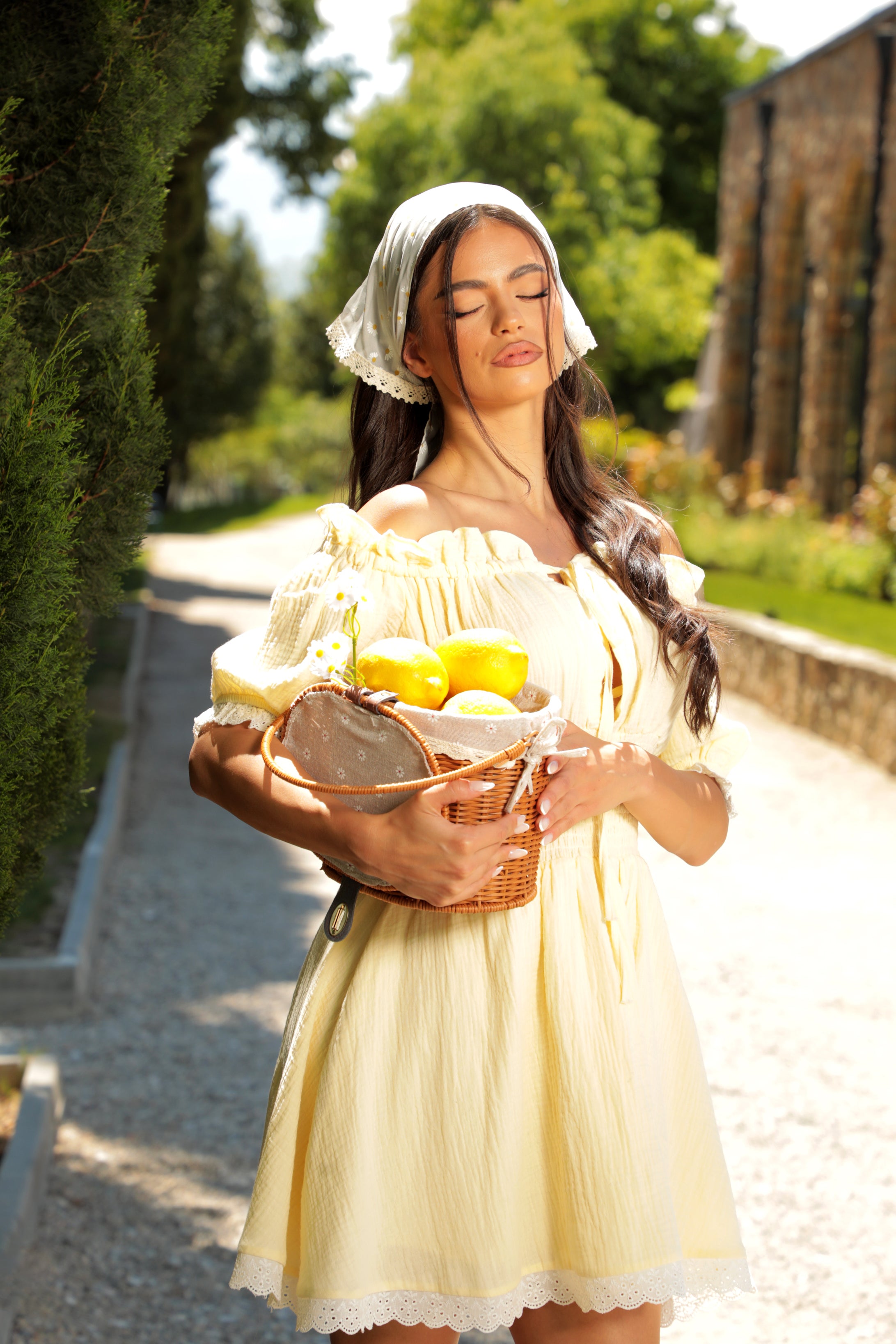 Муселинова рокля From Pinterest / Summer yellow