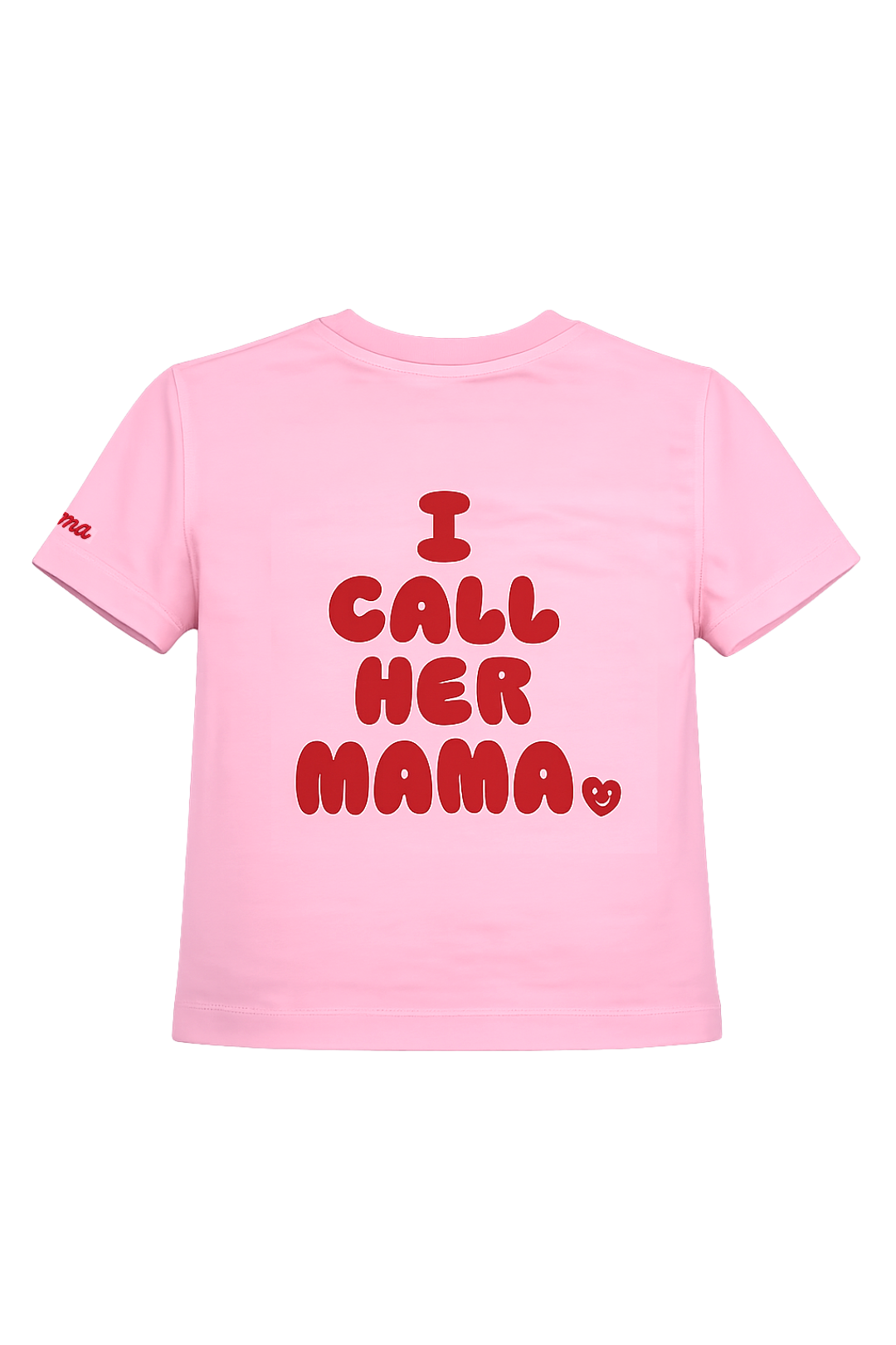 Kids' T-shirt I call her mama / Pink Lollipop