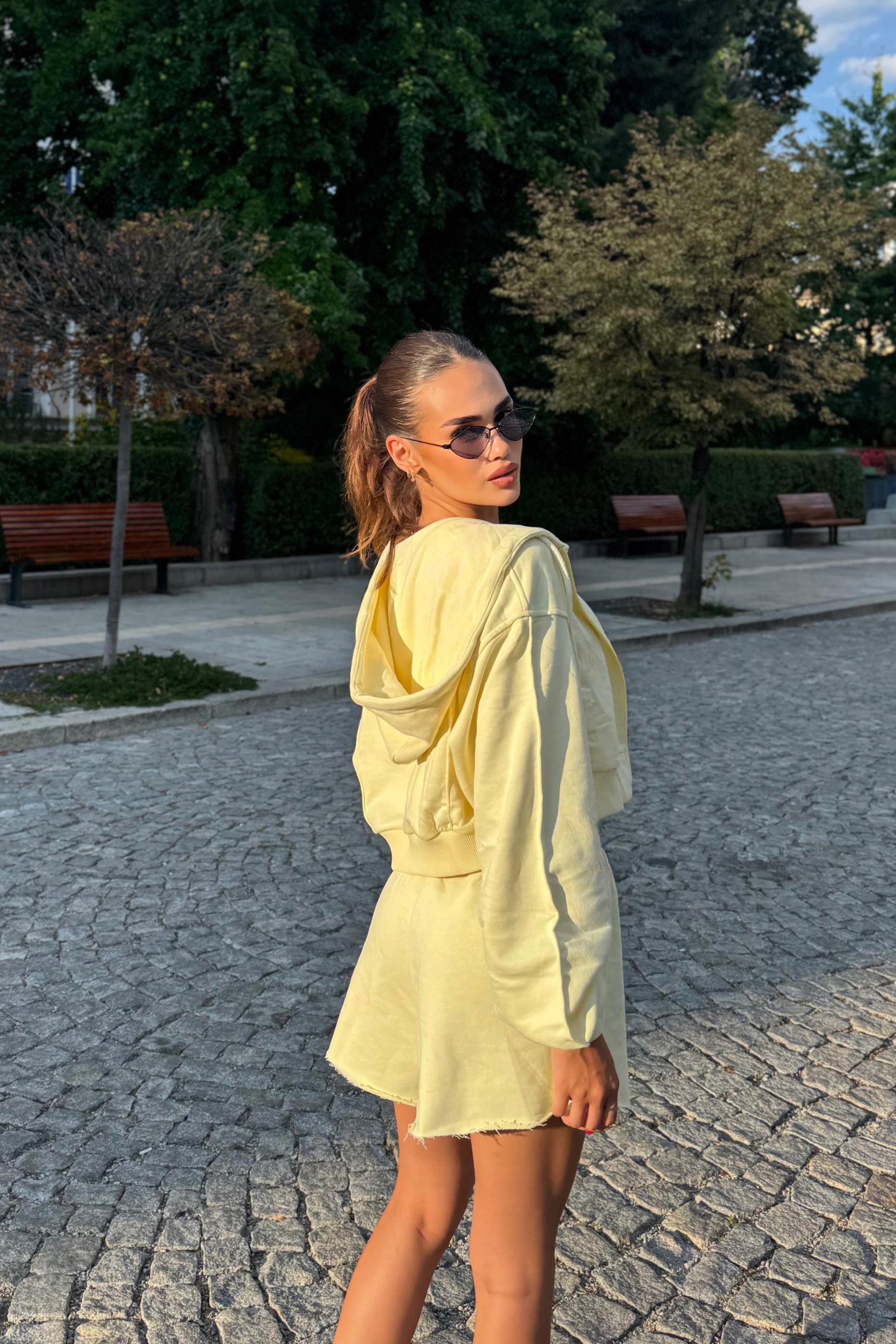 Сет 3 части PINTEREST Inspired / Pastel Yellow
