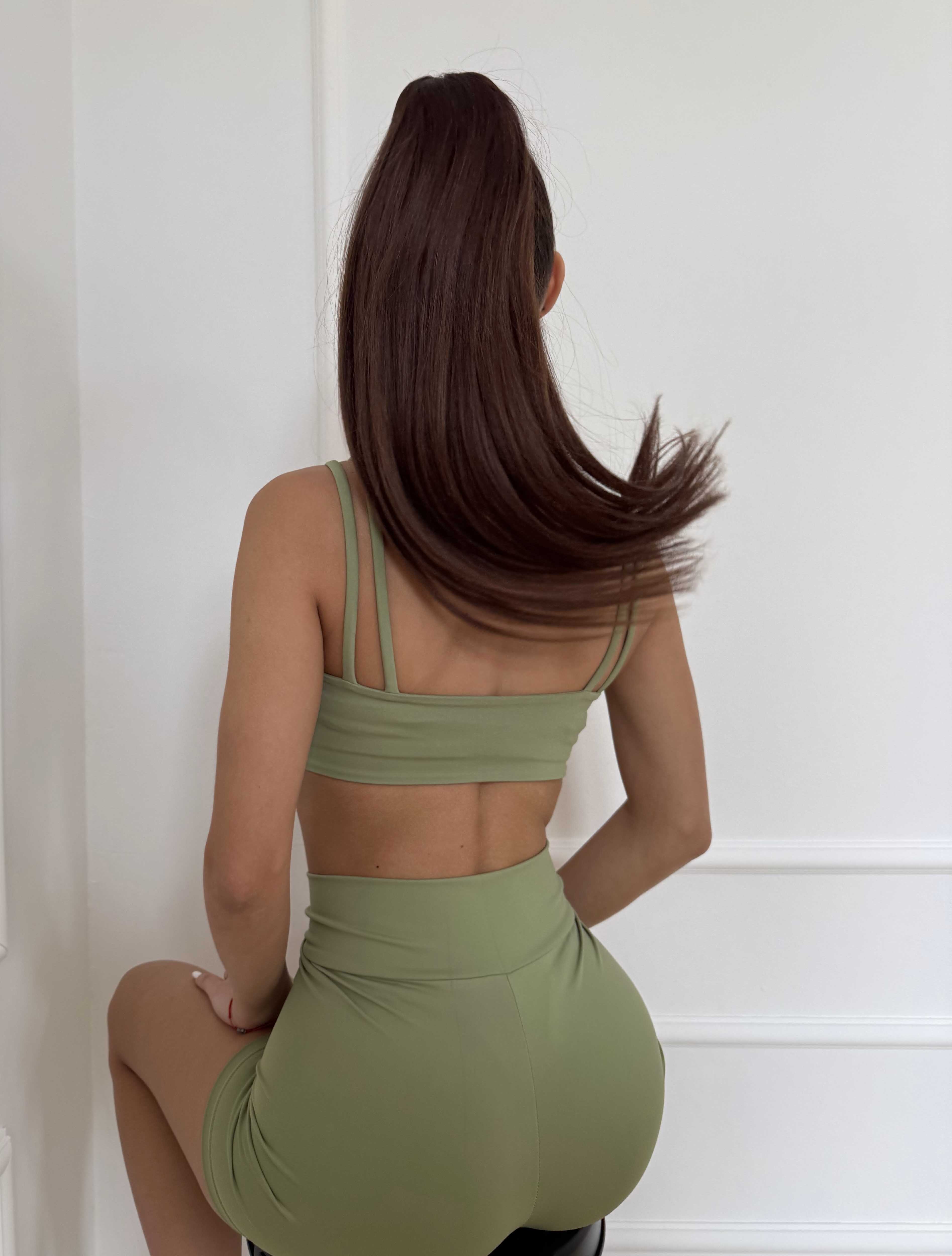 Сет Stay Fit Short / Matcha