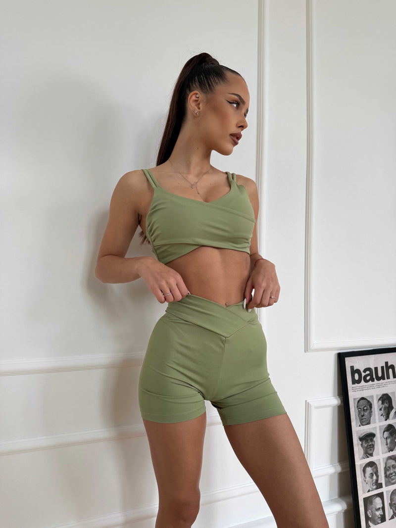 Сет Stay Fit Short / Matcha