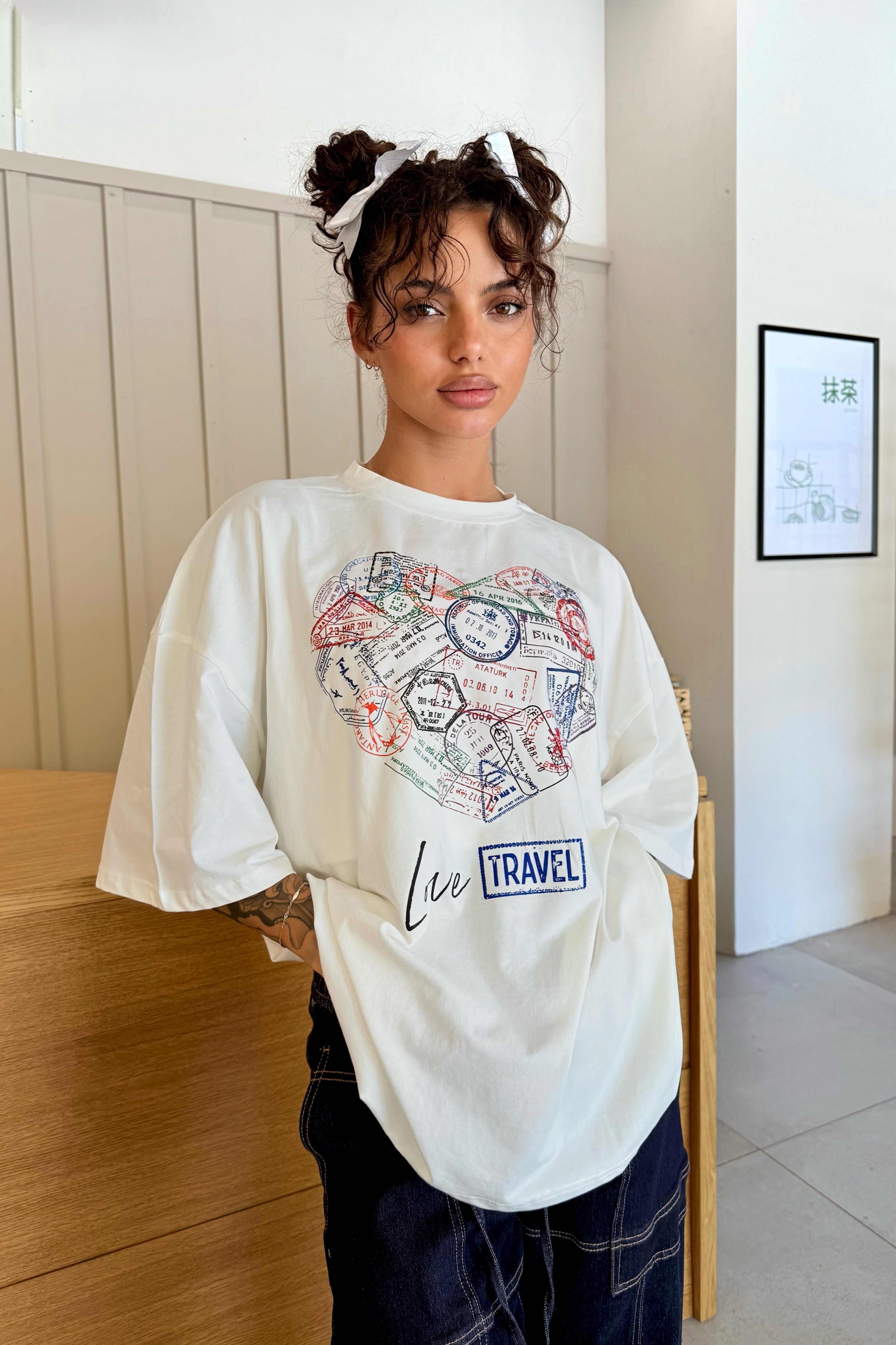 T-shirt Travel / Off White