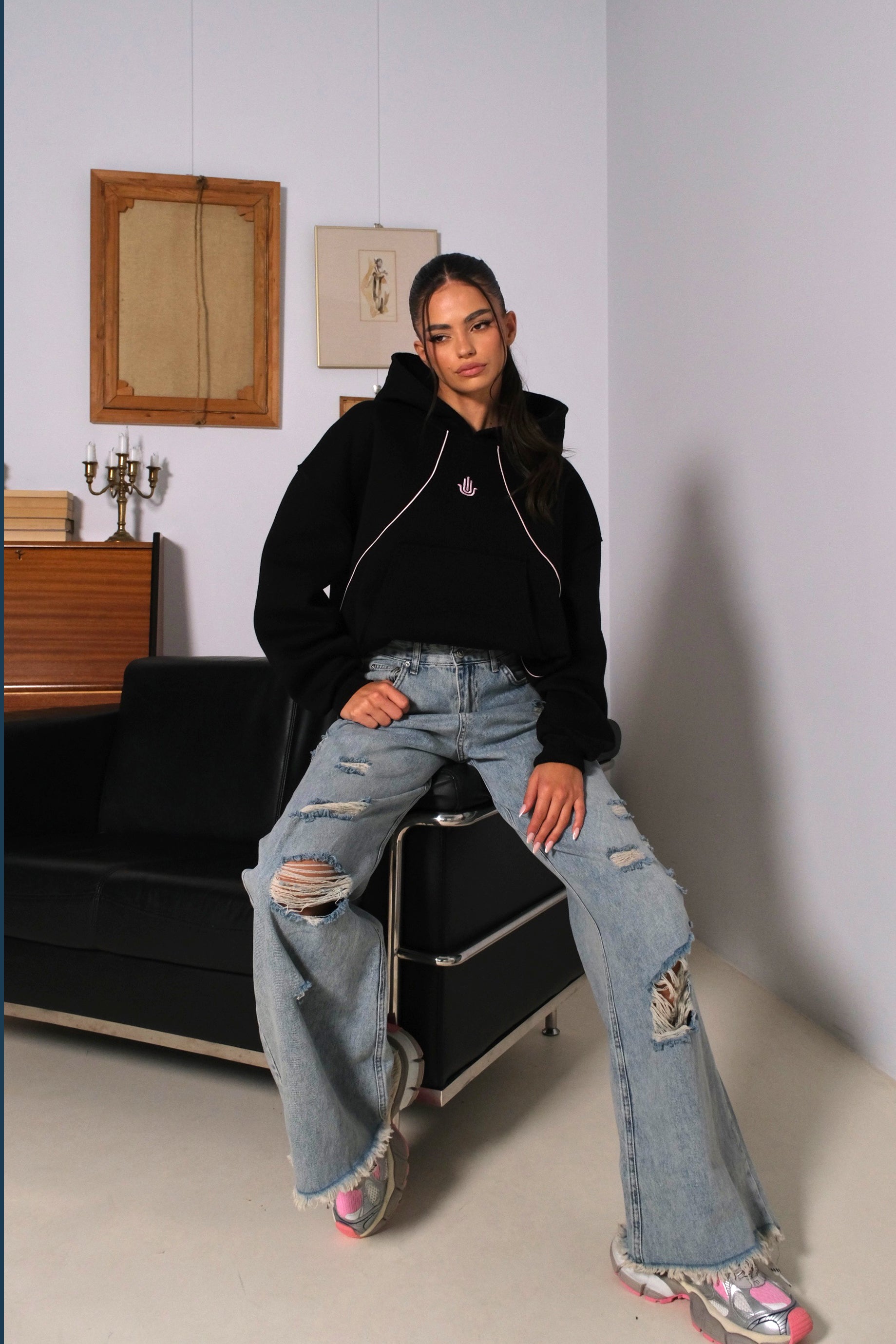 Hoodie GOOD KARMA / Black