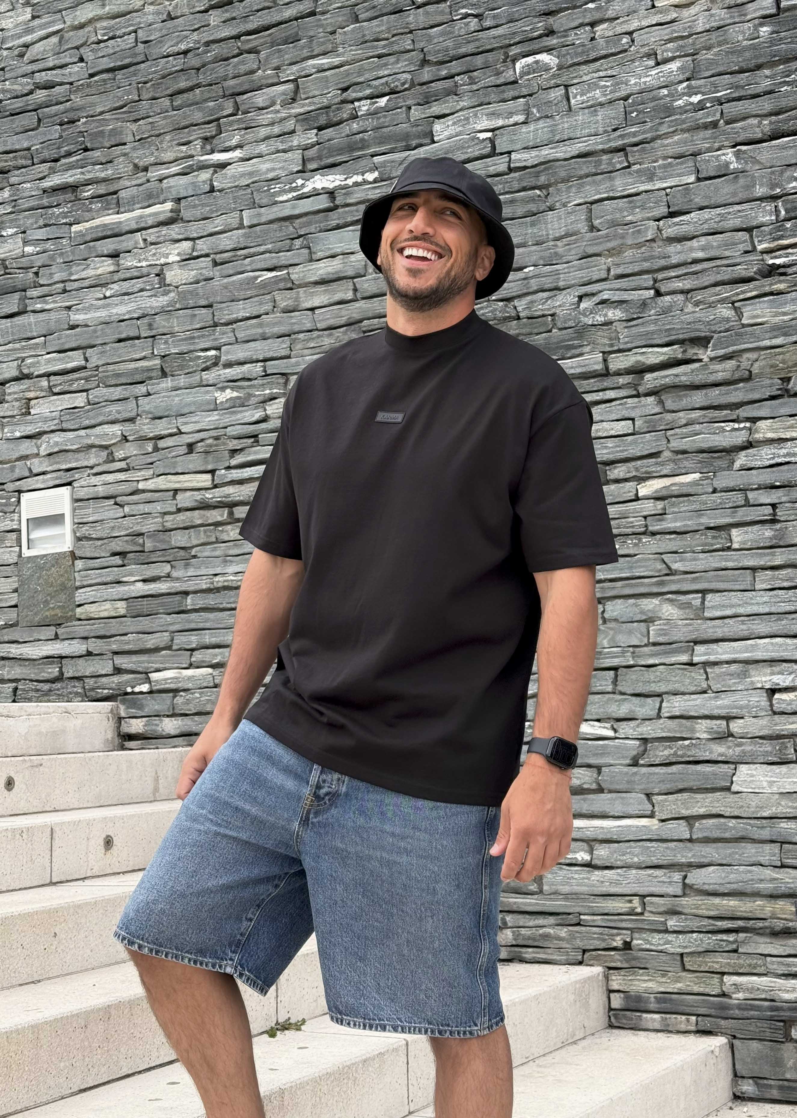 T-shirt Never been regular / All Black