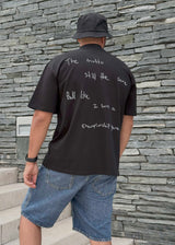 T-shirt Never been regular / All Black