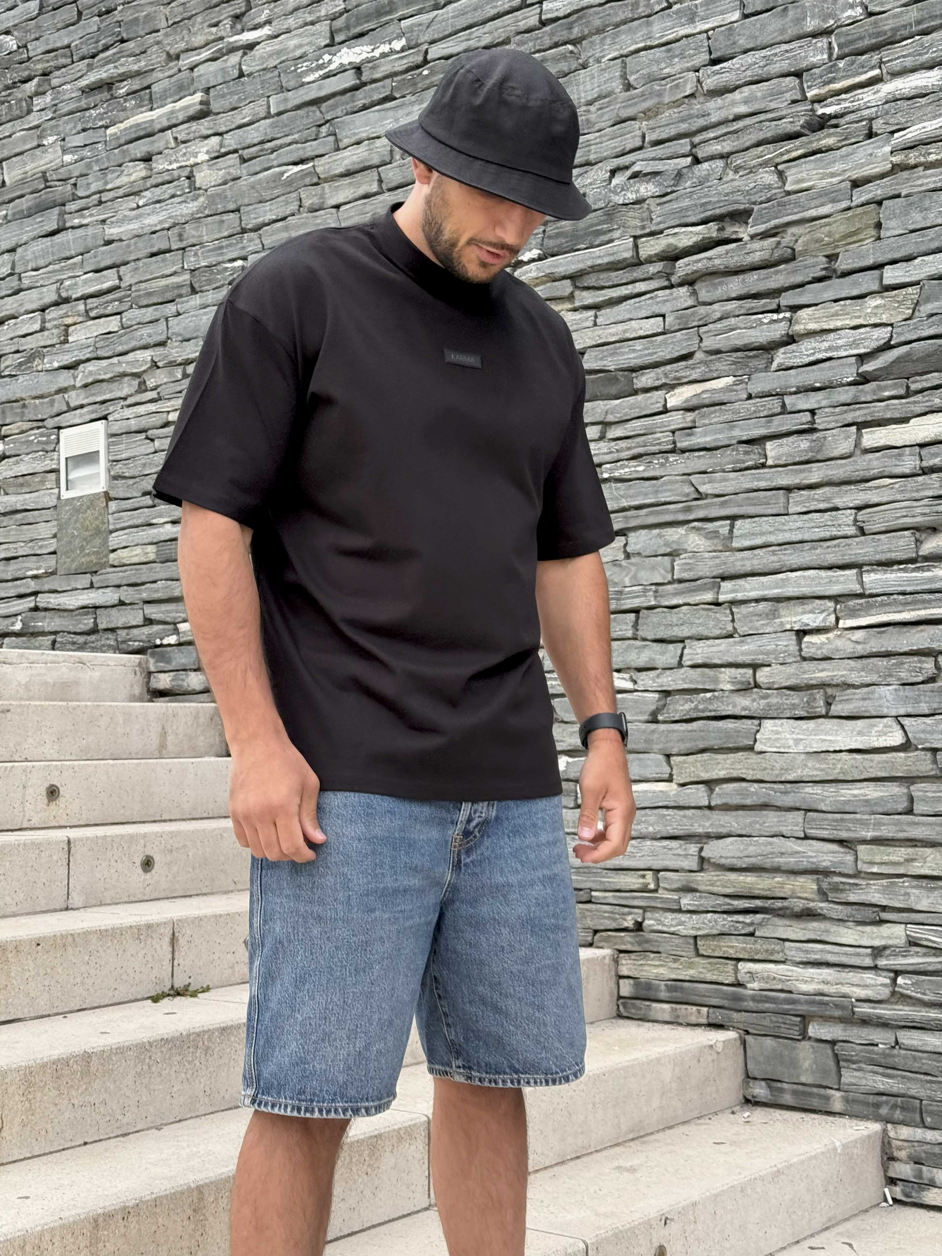 T-shirt Never been regular / All Black