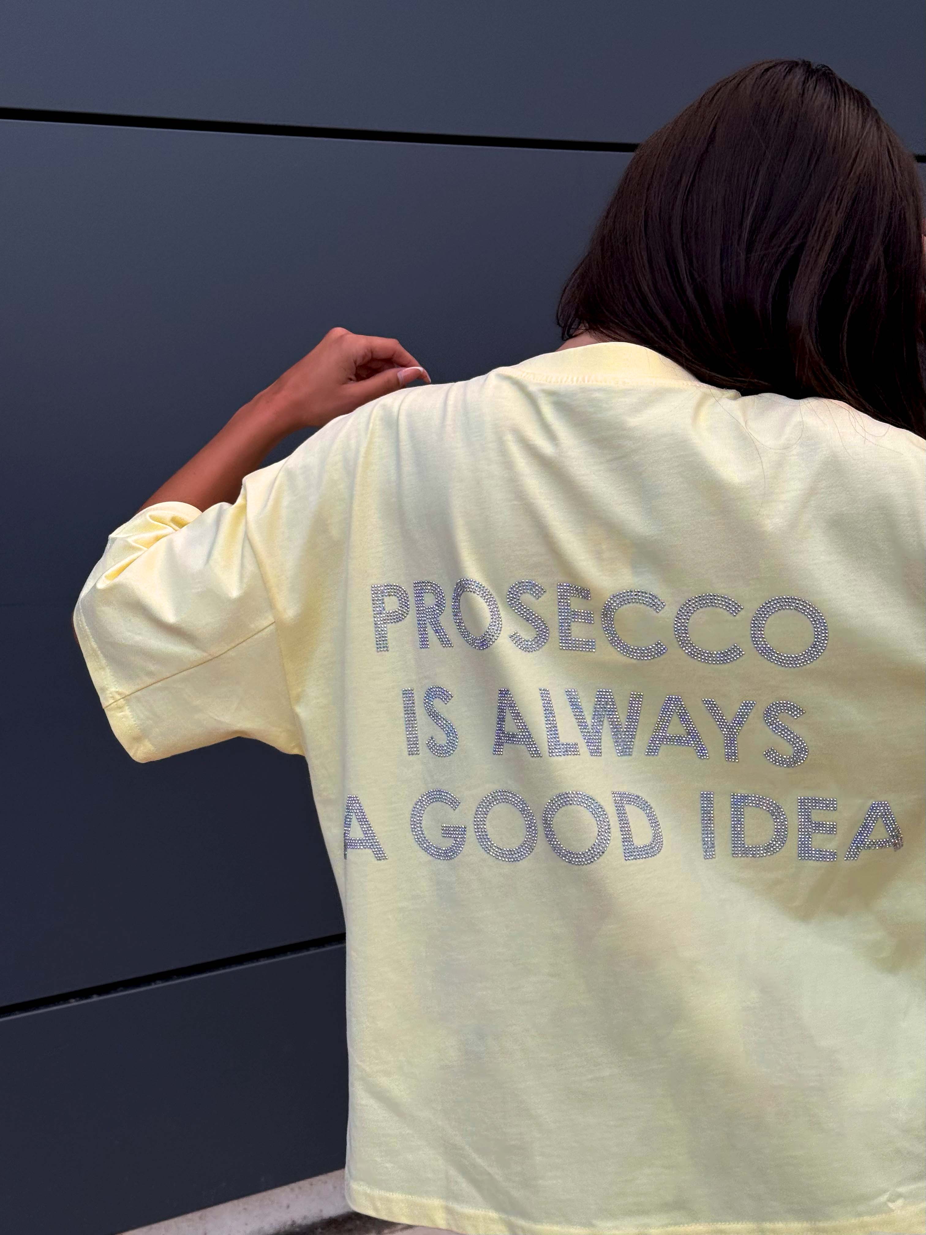T-shirt Prosecco / Pastel Yellow