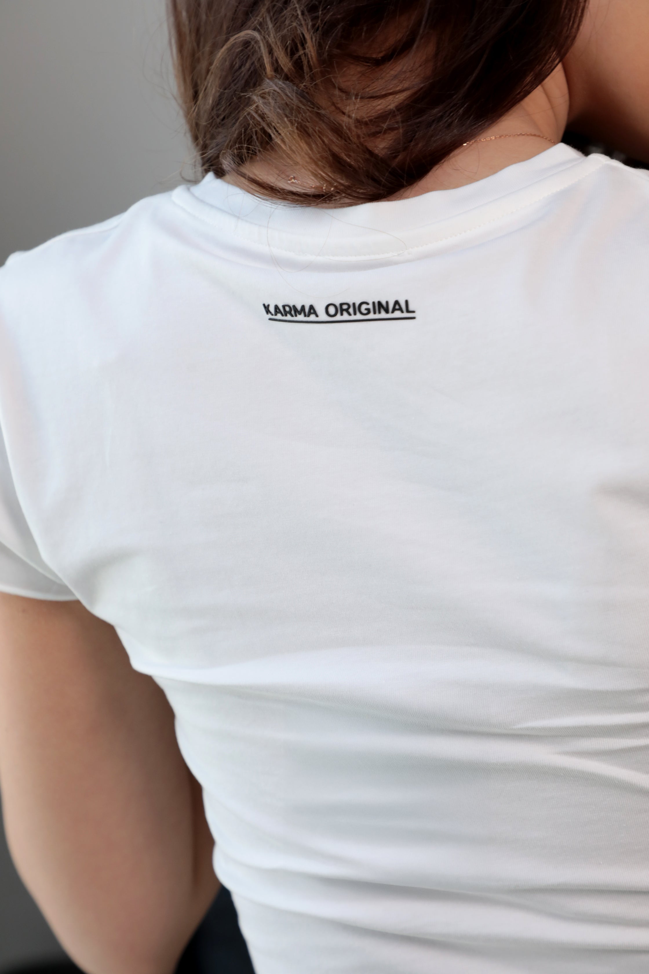 KARMA crop top / Baby Blue