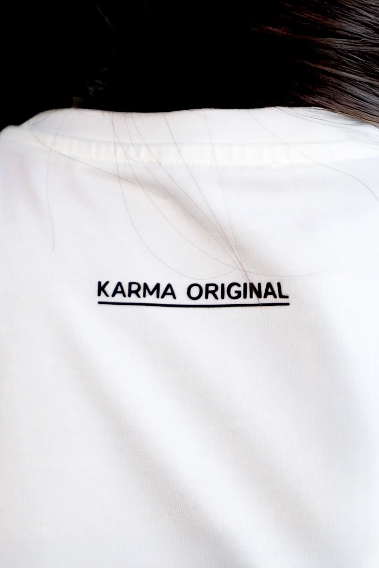 KARMA crop top / Coffee Beans