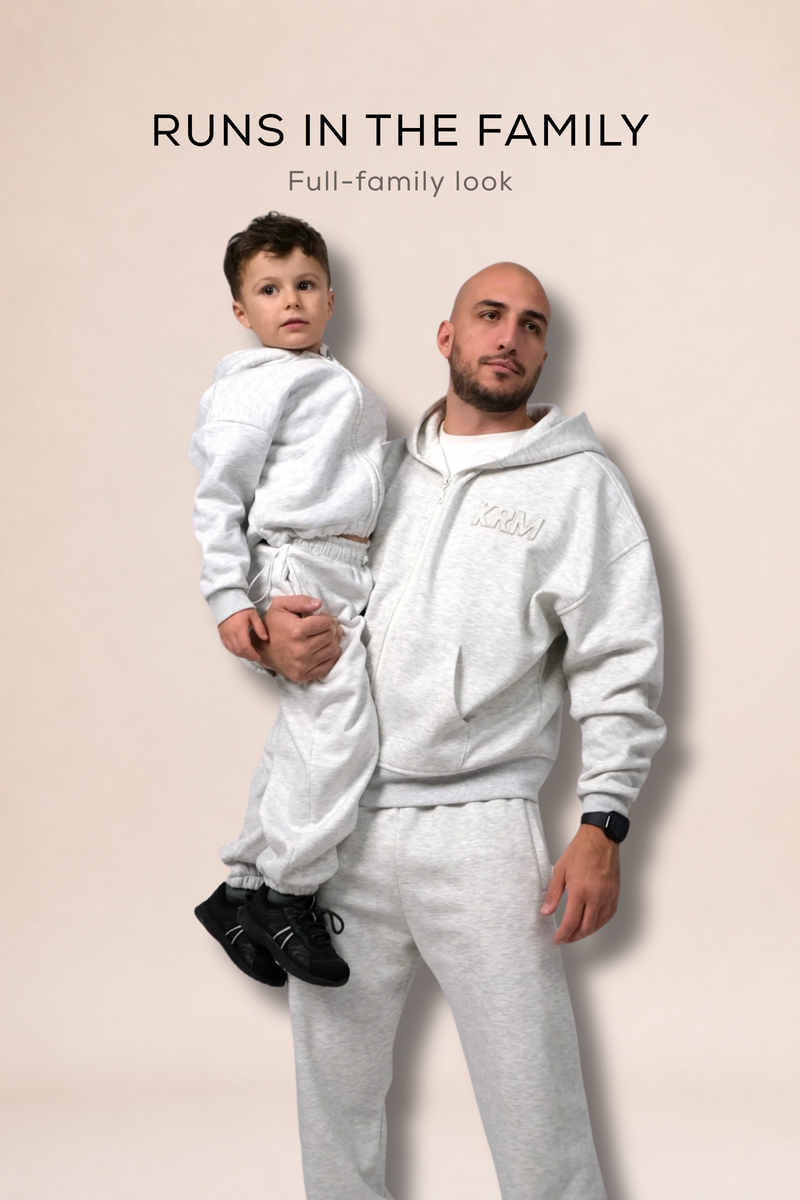Сет Kids Mood + Мъжки сет KRM 2019 / Snow Melange