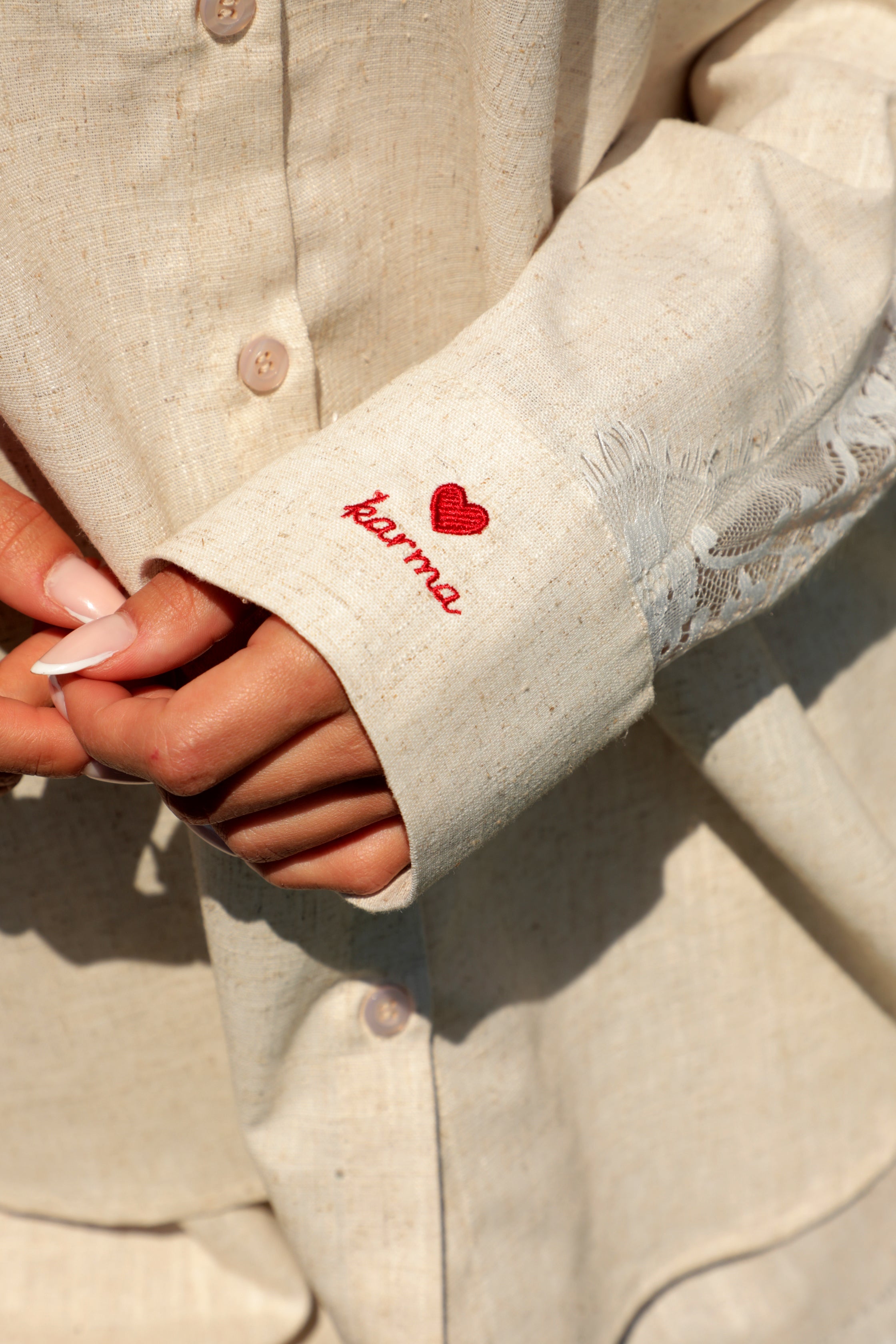 Сет Linen touch / Beige melange