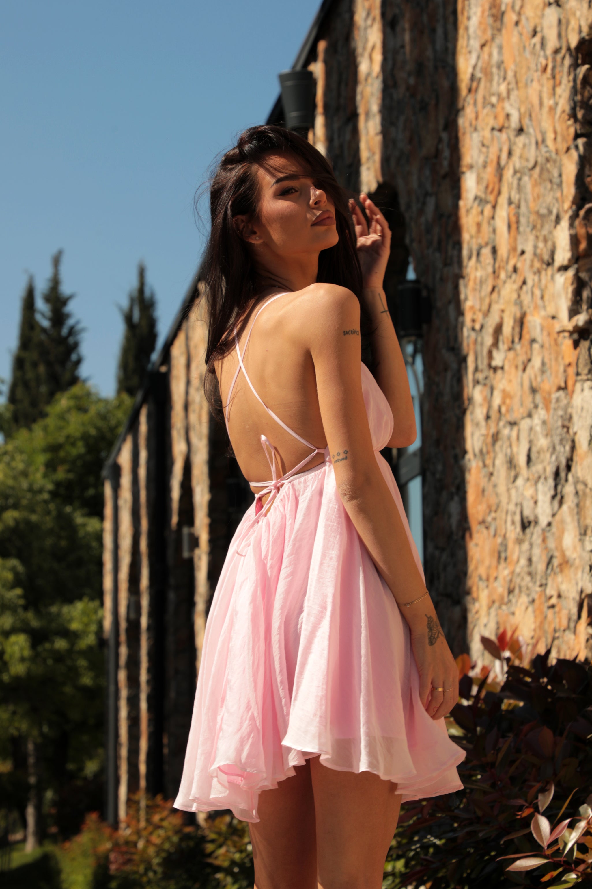 Рокля P.S. I love you / Baby Pink