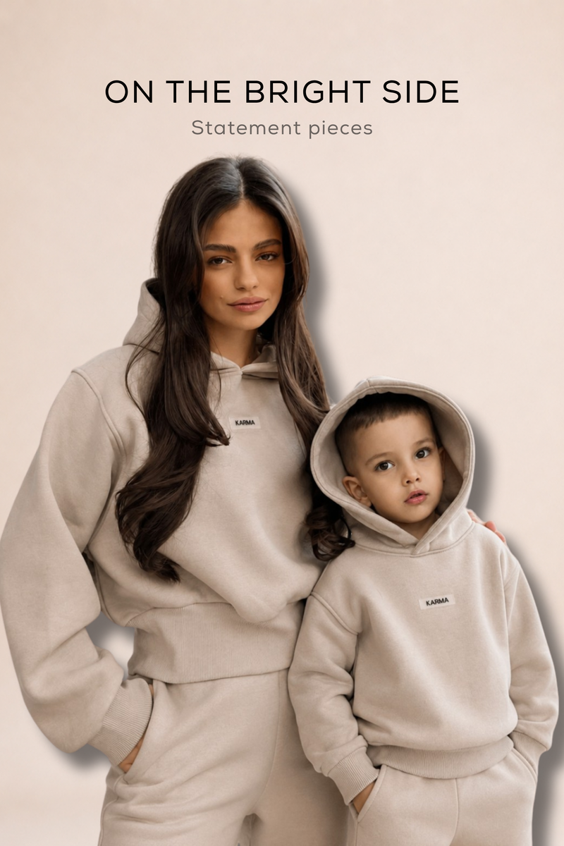 Дамски ватиран сет Relaxed Fit + Детски ватиран сет Relaxed Fit / Savannah