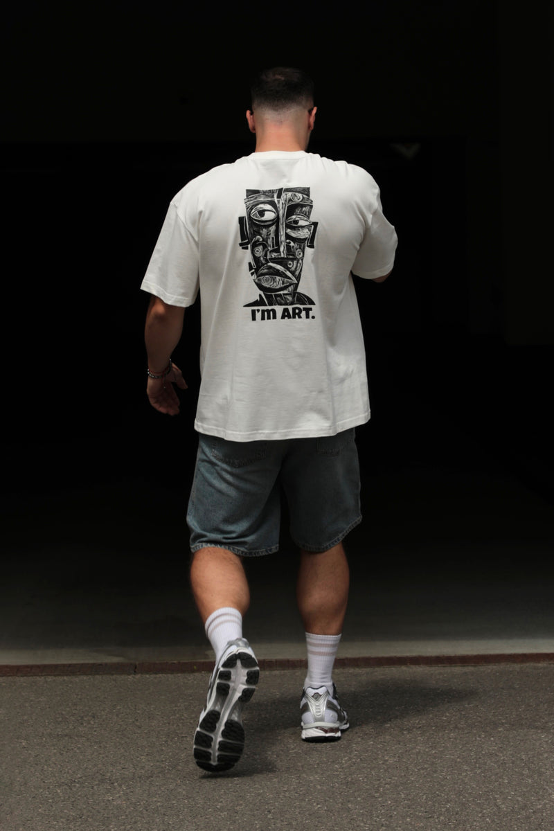 T-shirt I’m ART / White