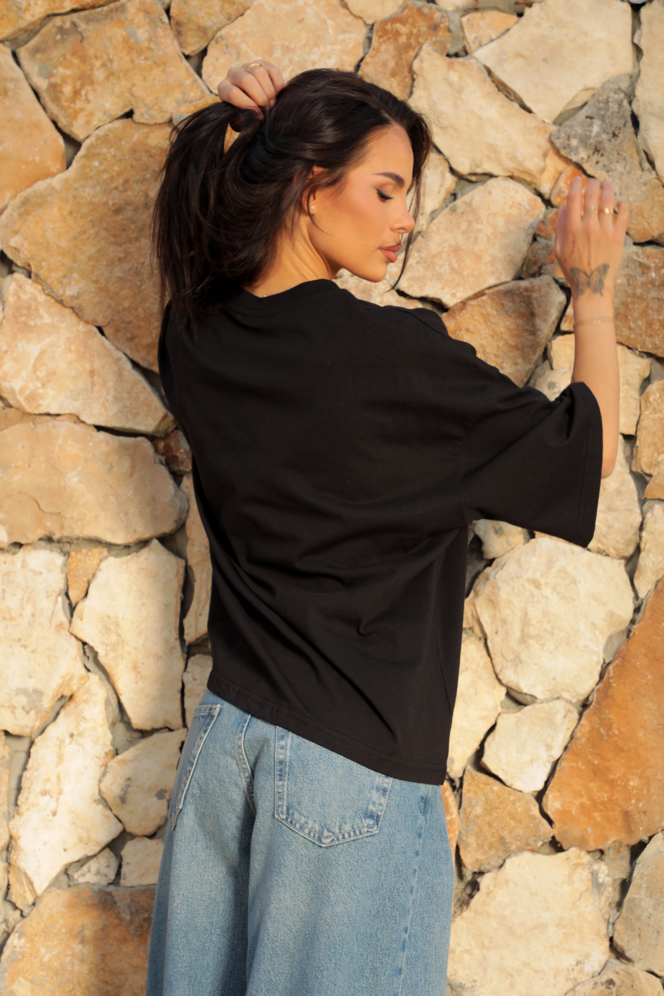T-shirt I’m obsessed / Black