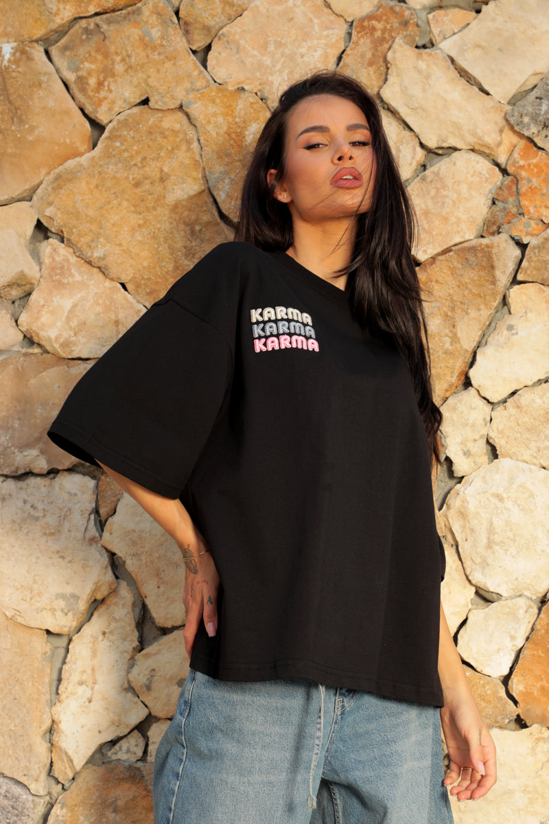 T-shirt I’m obsessed / Black