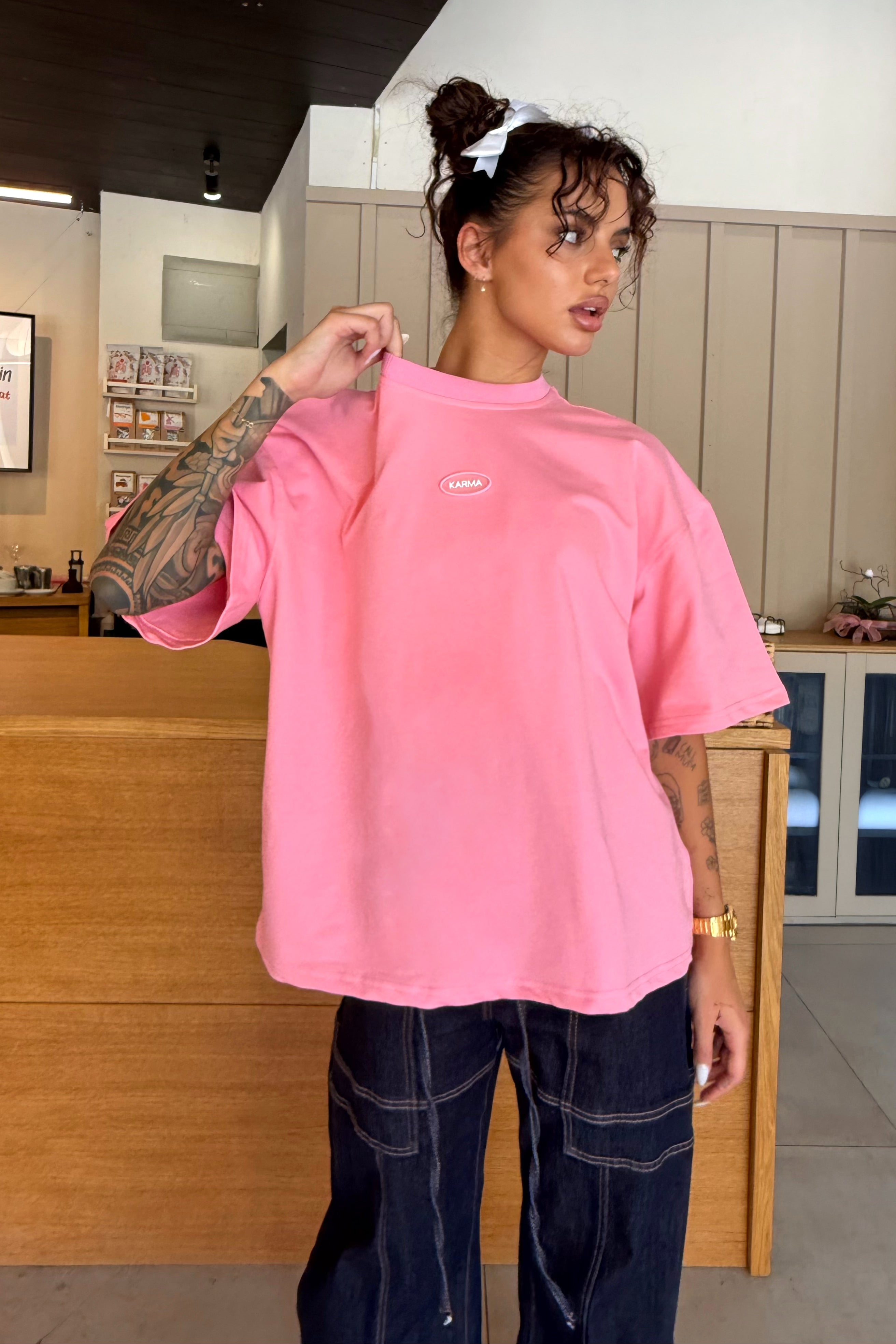 T-shirt Signature by KARMA / The Pink